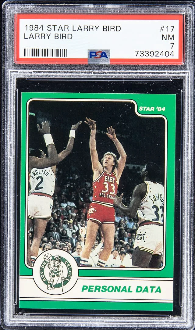 1984-85 Star Larry Bird Larry Bird #17 card image