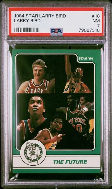 1984-85 Star Larry Bird Larry Bird #18 card image