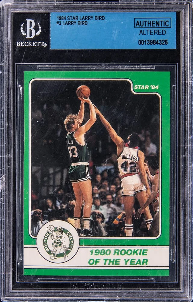 1984-85 Star Larry Bird Larry Bird #3 card image