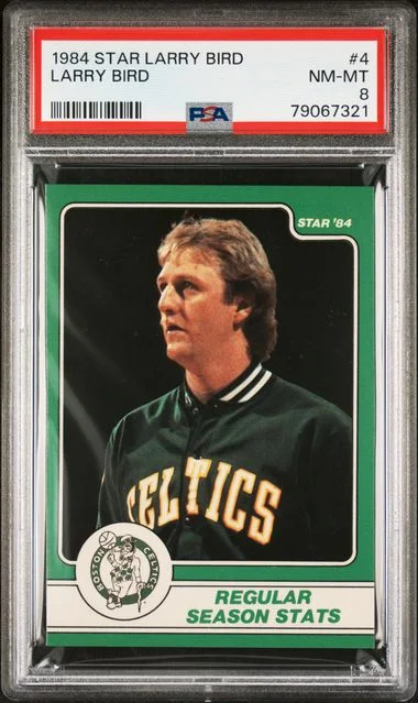 1984-85 Star Larry Bird Larry Bird #4 card image