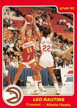 1984-85 Star Leo Rautins #83 card image