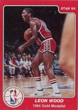1984-85 Star Leon Wood OLY #200 card image