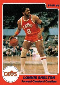 1984-85 Star Lonnie Shelton #222 card image