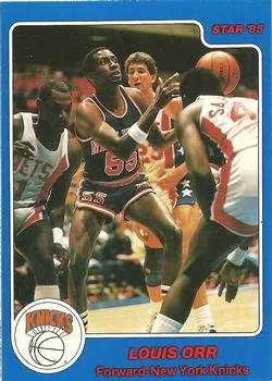 1984-85 Star Louis Orr #32 card image