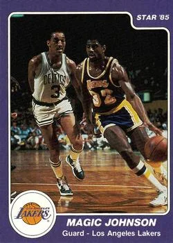 1984-85 Star Magic Johnson #172 card image