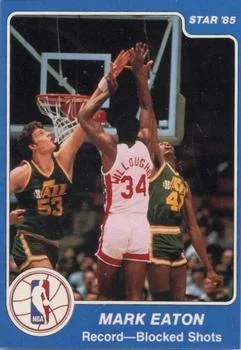 1984-85 Star Mark Eaton SA #286 card image