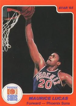 1984-85 Star Maurice Lucas #45 card image