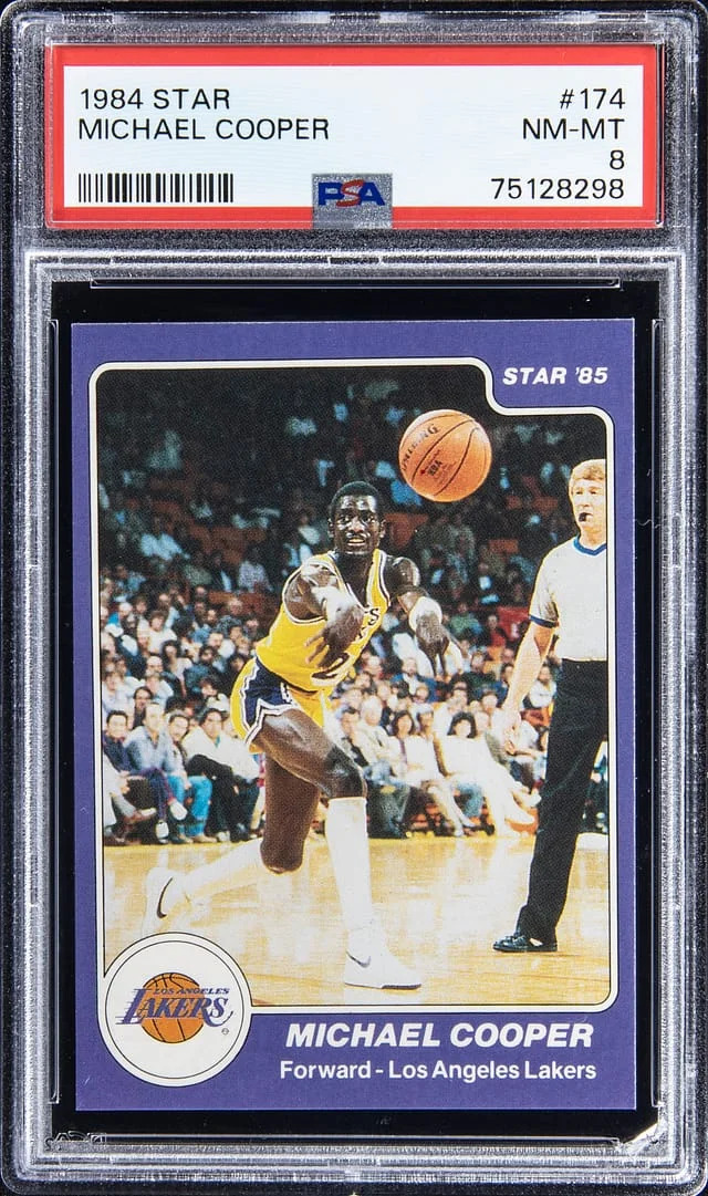 1984-85 Star Michael Cooper #174 card image