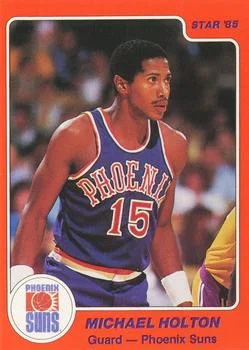 1984-85 Star Michael Holton #42 card image