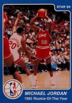 1984-85 Star Michael Jordan SA #288 card image
