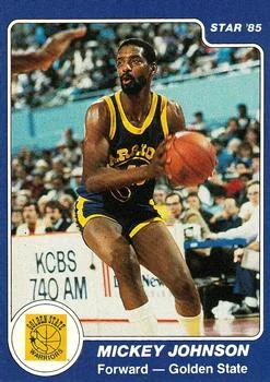 1984-85 Star Mickey Johnson #155 card image