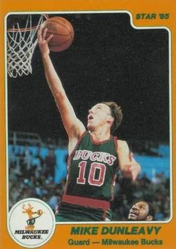 1984-85 Star Mike Dunleavy #128 card image