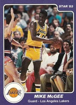 1984-85 Star Mike McGee #179 card image