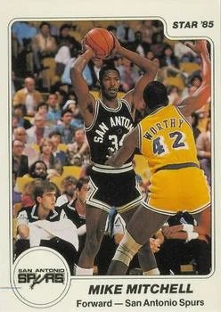 1984-85 Star Mike Mitchell #71 card image