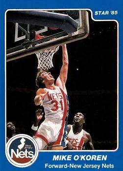 1984-85 Star Mike O'Koren #94 card image