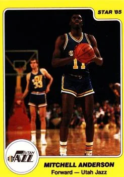 1984-85 Star Mitchell Anderson #226 card image