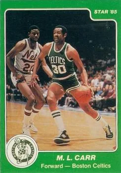 1984-85 Star M.L. Carr #5 card image