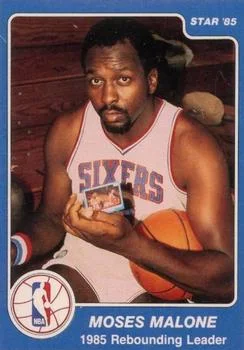1984-85 Star Moses Malone SA #285 card image