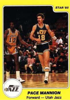 1984-85 Star Pace Mannion #232 card image
