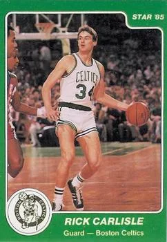 1984-85 Star Rick Carlisle #4 card image