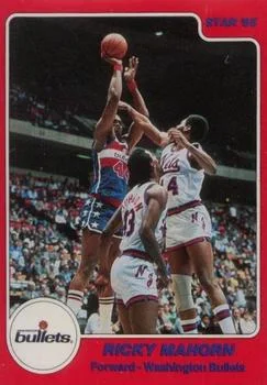1984-85 Star Rick Mahorn #191 card image
