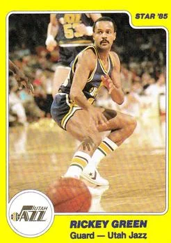 1984-85 Star Rickey Green #229 card image