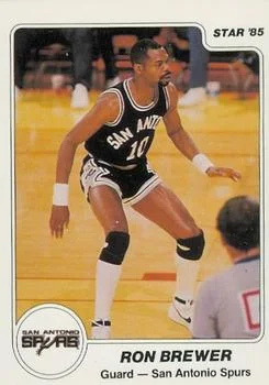 1984-85 Star Ron Brewer #66 card image