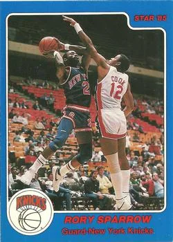 1984-85 Star Rory Sparrow #34 card image