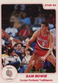 1984-85 Star Sam Bowie #162 card image