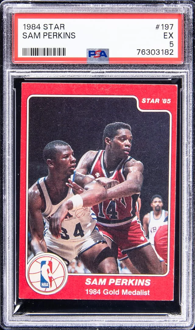 1984-85 Star Sam Perkins #197 card image