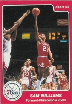 1984-85 Star Sam Williams #211 card image