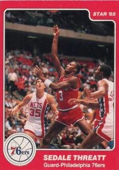 1984-85 Star Sedale Threatt #209 card image
