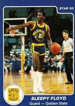 1984-85 Star Sleepy Floyd #154 card image