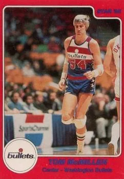 1984-85 Star Tom McMillen #193 card image