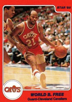 1984-85 Star World B. Free #217 card image