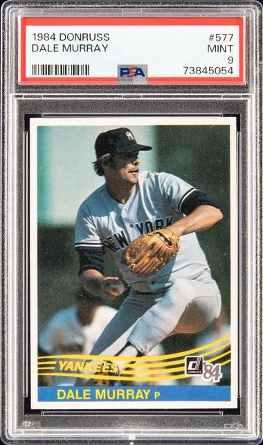 1984 Donruss Dale Murray #577 card image