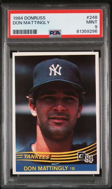 1984 Donruss Don Mattingly #248 card image