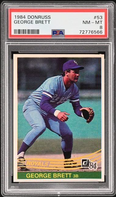 1984 Donruss George Brett #53 card image