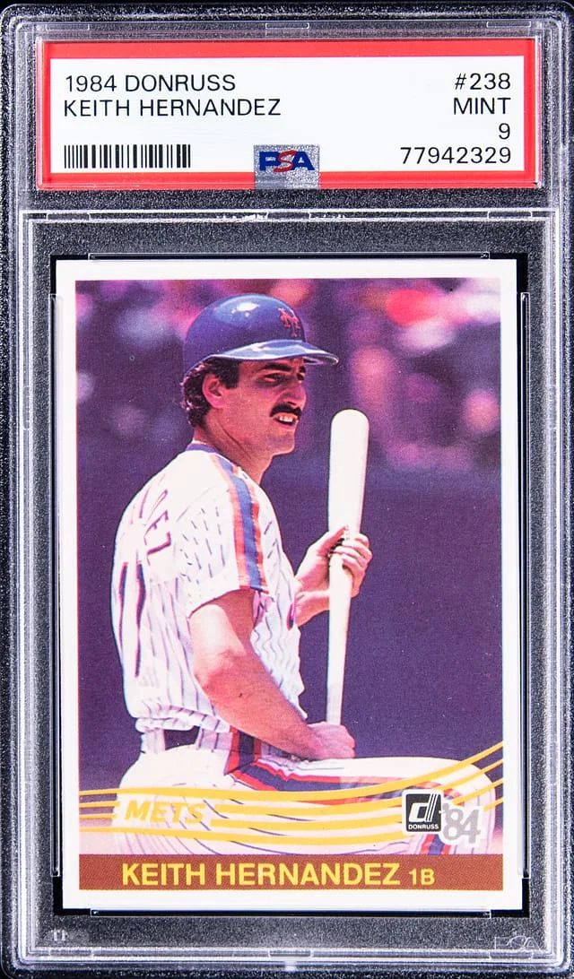 1984 Donruss Keith Hernandez #238 card image