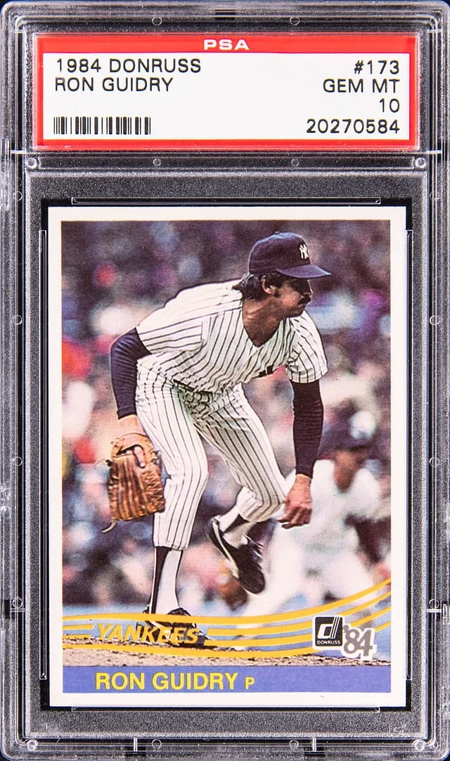 1984 Donruss RonGuidry #173 card image