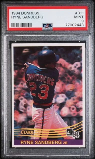 1984 Donruss Ryne Sandberg #311 card image