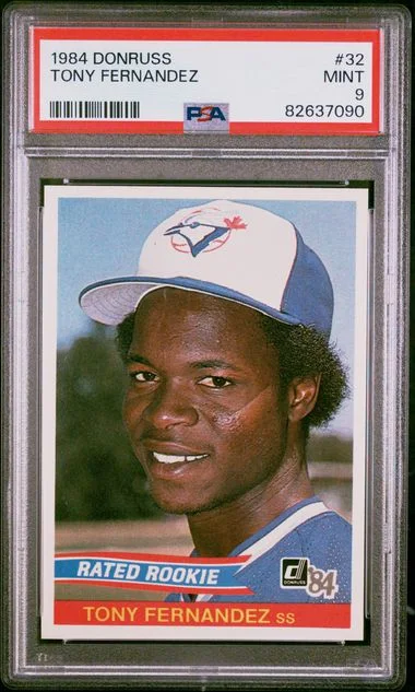 1984 Donruss Tony Fernandez #32 card image