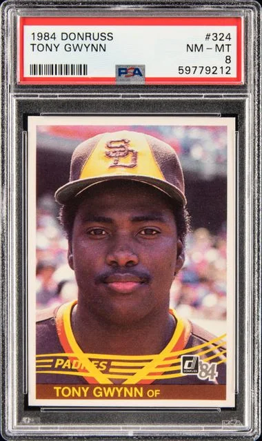 1984 Donruss Tony Gwynn #324 card image