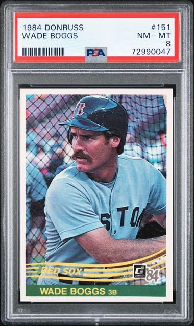 1984 Donruss Wade Boggs #151 card image
