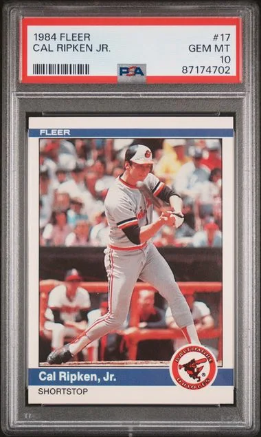 1984 Fleer Cal Ripken Jr. #17 card image