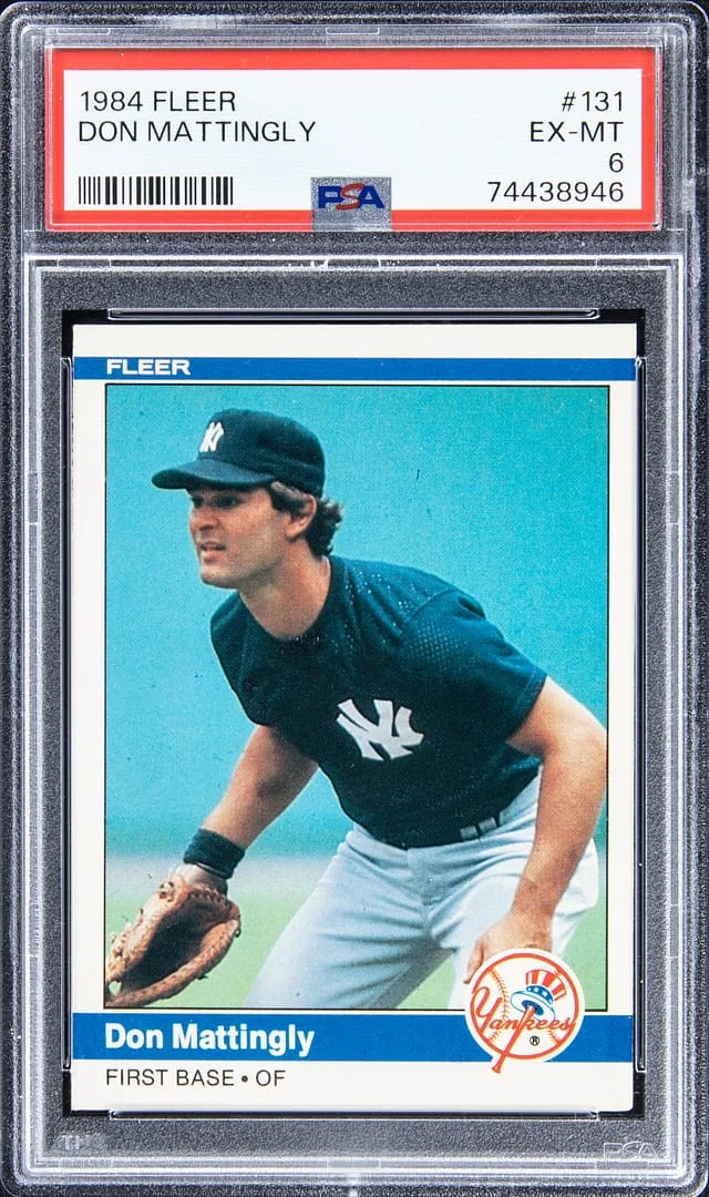 1984 Fleer Don Mattingly #131 card image