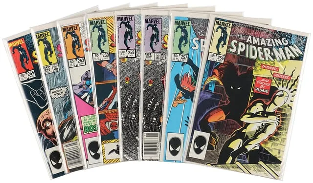 1984 Marvel) 8 Books - Raw - 1st Appearance of Puma, Appearance of Ned Leeds as the Third Hobgoblin #1st card image