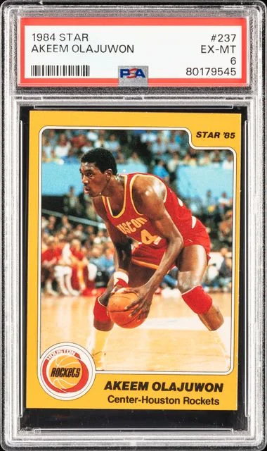 1984 Star Akeem Olajuwon #237 card image