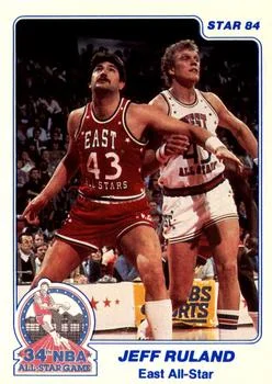 1984 Star All-Star Game Jeff Ruland #10 card image