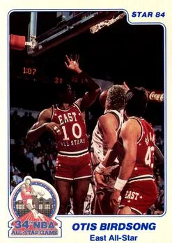 1984 Star All-Star Game Otis Birdsong #3 card image